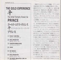 The Artist (Formerly Known As Prince) – The Gold Experience (Japan)