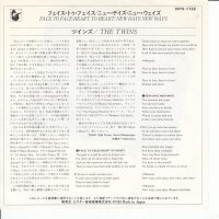 The Twins - Face To Face - Heart To Heart (Japan)