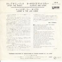 Lenne & The Lee Kings – Stop The Music (Japan)