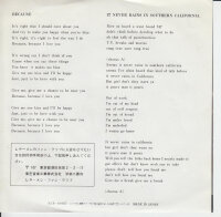 Lettermen – Because (Japan)