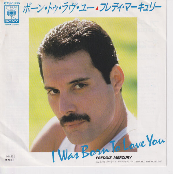 Freddie Mercury - I Was Born To Love (Japan)