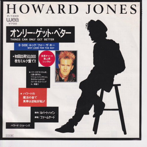 Howard Jones – Things Can Only Get Better (White Vinyl) (Japan)