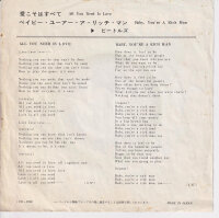 The Beatles - All You Need Is Love (Japan)